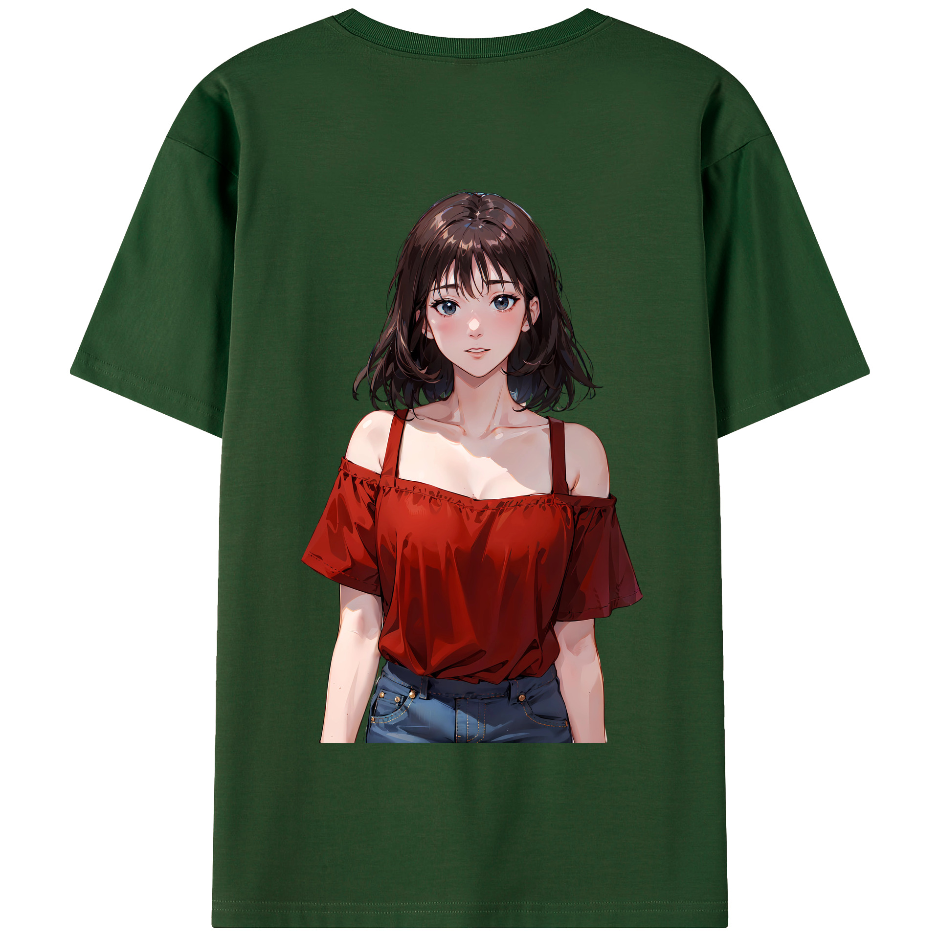 SLAM DUNK／スラムダンク 綿100％半袖Tシャツ（背面プリント）